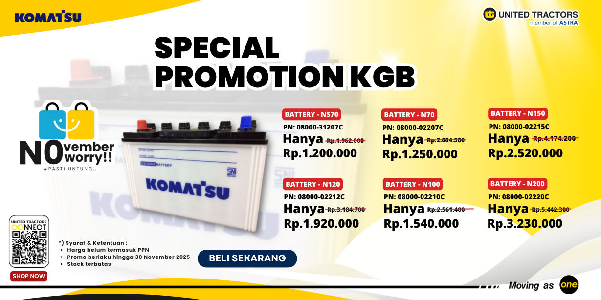SPECIAL PROMOTION KGB 2025